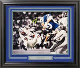 STEVE LARGENT AUTOGRAPHED FRAMED 16X20 PHOTO SEAHAWKS "HOF 95" MCS HOLO 212653