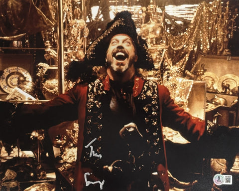 Tim Curry Autographed/Signed Muppet Treasure Island 11x14 Photo Beckett 54835