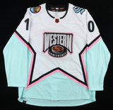Matty Beniers Autographed "1st ASG." Kraken 2023 Adidas All-Star Jersey Fanatics