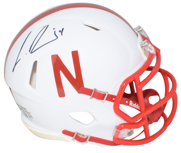 LAVONTE DAVID AUTOGRAPHED NEBRASKA CORNHUSKERS SPEED MINI HELMET BECKETT