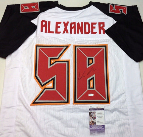Kwon Alexander Signed Tampa Bay Buccaneers White Jersey (JSA) Ex LSU Linebacker