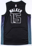 Kemba Walker Signed Charlotte Hornets Jordan Custom Style Jersey (JSA COA)
