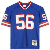 Lawrence Taylor Autographed New York Giants Blue M&N Jersey Fanatics