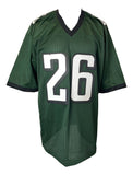 Saquon Barkley Philadelphia Signed Green Football Jersey BAS ITP