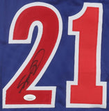 Sammy Sosa Chicago Signed Blue Baseball Jersey JSA