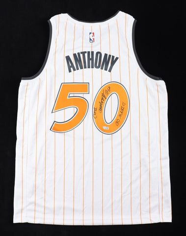 Cole Anthony Signed Orlando Magic Jersey Inscribed "Go Magic!" (Fanatics)