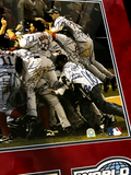 2004 World Series Boston Red Sox Team Signed Auto Photo Framed 28x28 Steiner
