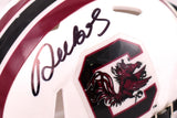 Deebo Samuel Autographed South Carolina Gamecocks Speed Mini Helmet- JSA *Black