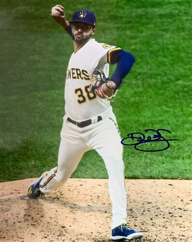 Brewers DEVIN WILLIAMS Signed 8x10 Photo #9 AUTO - 2020 NL Rookie of the Year