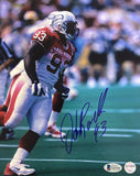 John Randle Signed 8x10 Seattle Seahawks Photo BAS