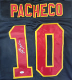 ISAIAH PACHECO AUTOGRAPHED SIGNED PRO STYLE XL JERSEY w/ JSA STICKER ONLY