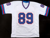 Mark Bavaro Signed New York Giants Jersey (JSA COA) 2xSuper Bowl Champion T.E.