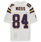 Randy Moss Autographed "HOF 18" Vikings Authentic M&N Jersey Fanatics