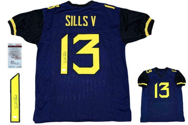 David Sills V Autographed SIGNED Jersey - JSA Authentic