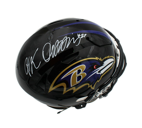 JK Dobbins Signed Baltimore Ravens Speed Flex Authentic NFL Helmet