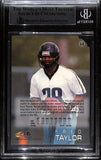 Fred Taylor Autographed/Signed 1998 Absolute #68 Trading Card Beckett 43873