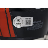 Steve Atwater Autographed Denver Broncos TB Mini Helmet Insc Beckett 47543