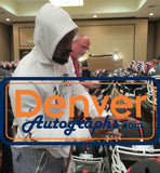 Von Miller Autographed Denver Broncos Black Matte Replica Helmet JSA 24304