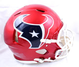 JJ Watt Autographed Texans F/S Flash Speed Authentic Helmet-Beckett W Hologram