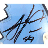 Julius Peppers Autographed North Carolina Tar Heels Mini Helmet Beckett W 51778
