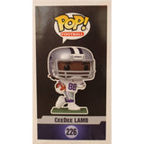 CeeDee Lamb Autographed/Signed Funko Pop! Fanatics FAN 44695