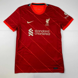 Autographed/Signed Harvey Elliott Liverpool Red Soccer Jersey Beckett BAS COA
