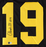 Calvin Austin III Signed Pittsburgh Steelers Color Rush Jersey Beckett /Receiver