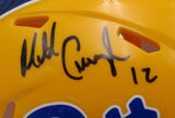 Matt Cavanaugh Autographed Speed Mini Football Helmet Pitt Panthers JSA