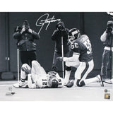 Lawrence Taylor Autographed New York Giants 16x20 Photo Beckett Witness 50331