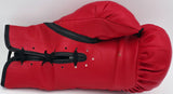 Roberto Duran Autographed Red Everlast Boxing Glove LH Beckett BAS QR #BS30353