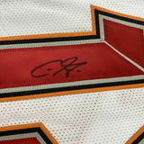 FRAMED Autographed/Signed CHRIS GODWIN 33x42 Tampa Bay White Jersey PSA/DNA COA