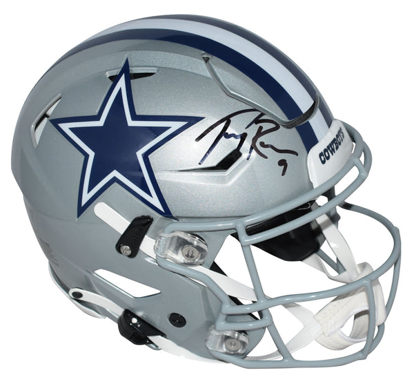 TONY ROMO AUTOGRAPHED DALLAS COWBOYS AUTHENTIC SPEEDFLEX HELMET BECKETT