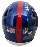 Abdul Carter Signed/Insc Full Size SpeedFlex Helmet NY Giants BAS/Beckett 196740