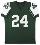 Darrelle Revis Authentic Signed Green Pro Style Jersey Autographed BAS Witnessed