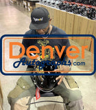 Fred Taylor Signed Jacksonville Jaguars TB Authentic Helmet Insc. Beckett 42348