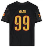 Autographed Chase Young Commanders Jersey