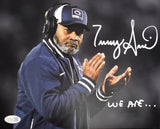 Terry Smith Penn State Coach Autographed/Inscribed 8x10 Photo Witness JSA 205819