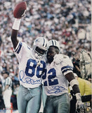 Emmitt Smith Michael Irvin Signed Dallas Cowboys 16x20 Photo BAS 42369