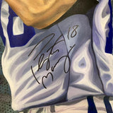 Autographed Peyton Manning Colts 30x40 Art