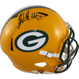 Sterling Sharpe Autographed Green Bay Packers F/S Helmet HOF Beckett 51031