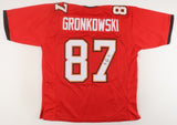 Rob Gronkowski Signed Buccaneers Jersey (JSA COA) Tampa Bay Super Bowl Champ TE