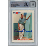 Mariano Rivera Autographed 1982 Bowman #302 10 Auto Slabbed Card Beckett 49340