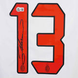 Alessandro Nesta Signed AC Milan Away Soccer Jersey #13 with Beckett Witness