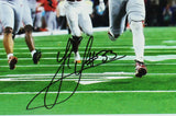 Jack Sawyer Signed Ohio State Buckeyes Unframed 16x20 Running w/ Ball NCAA Photo