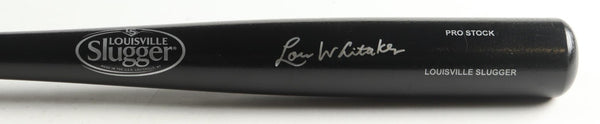 Lou Whitaker Signed Louisville Slugger Bat (Schwartz) 1984 Series Champs/ Tigers