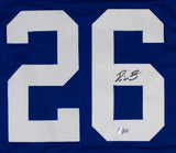 Devin Singletary Signed Giants Jersey (Beckett) New York Running Back since 2024