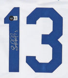 Salvador Perez Signed Royals Jersey (Beckett) Kansas City's 8xAll Star Catcher