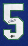 FRAMED DALLAS MAVERICKS JASON KIDD AUTOGRAPHED JERSEY BECKETT HOLO
