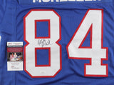 Keith McKeller Signed Buffalo Bills Jersey (JSA COA) 1987 Draft Pick / Tight End