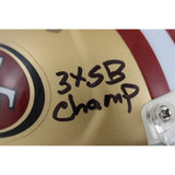 Roger Craig Autographed San Francisco 49ers Mini Helmet 3x Champ Beckett 50842
